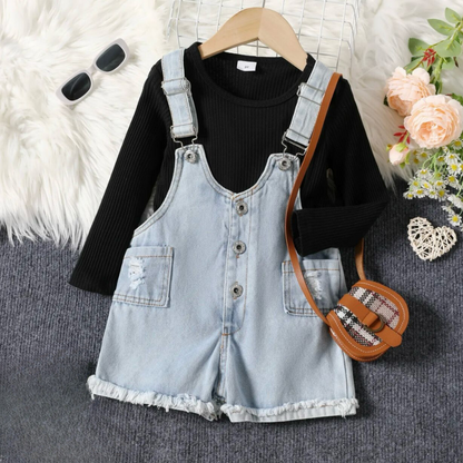 CONJUNTO OVERALL JEAN