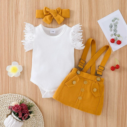 SET OVERALL YELLOW